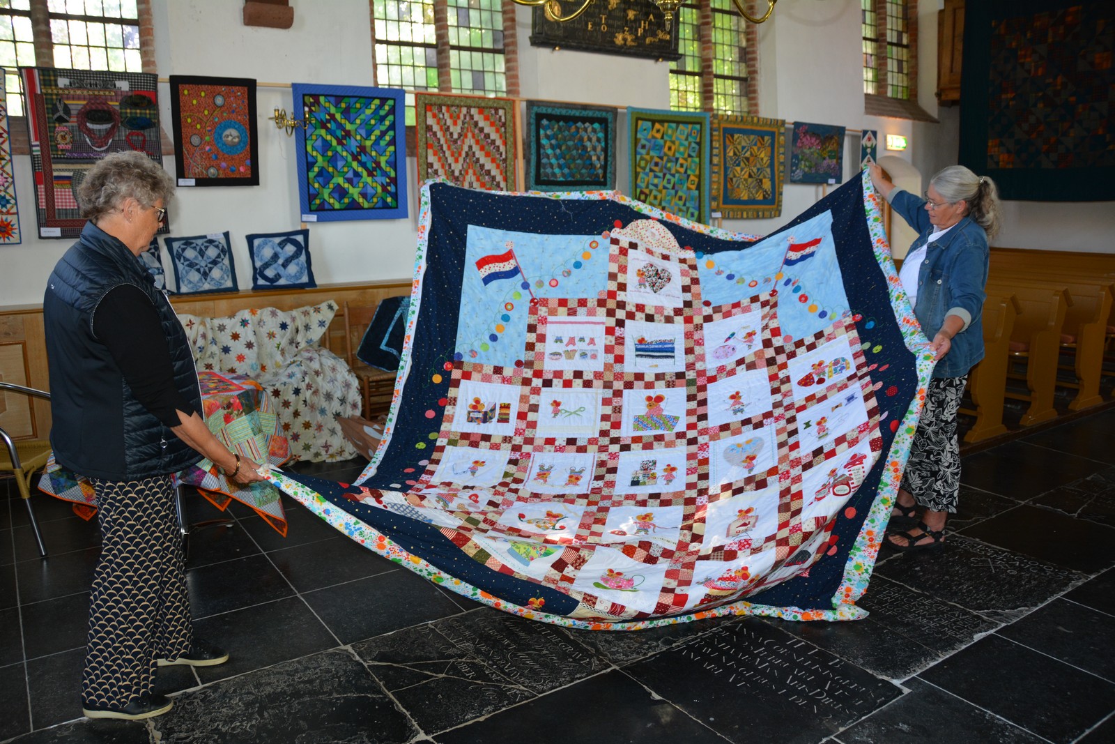 Tentoonstelling quilts