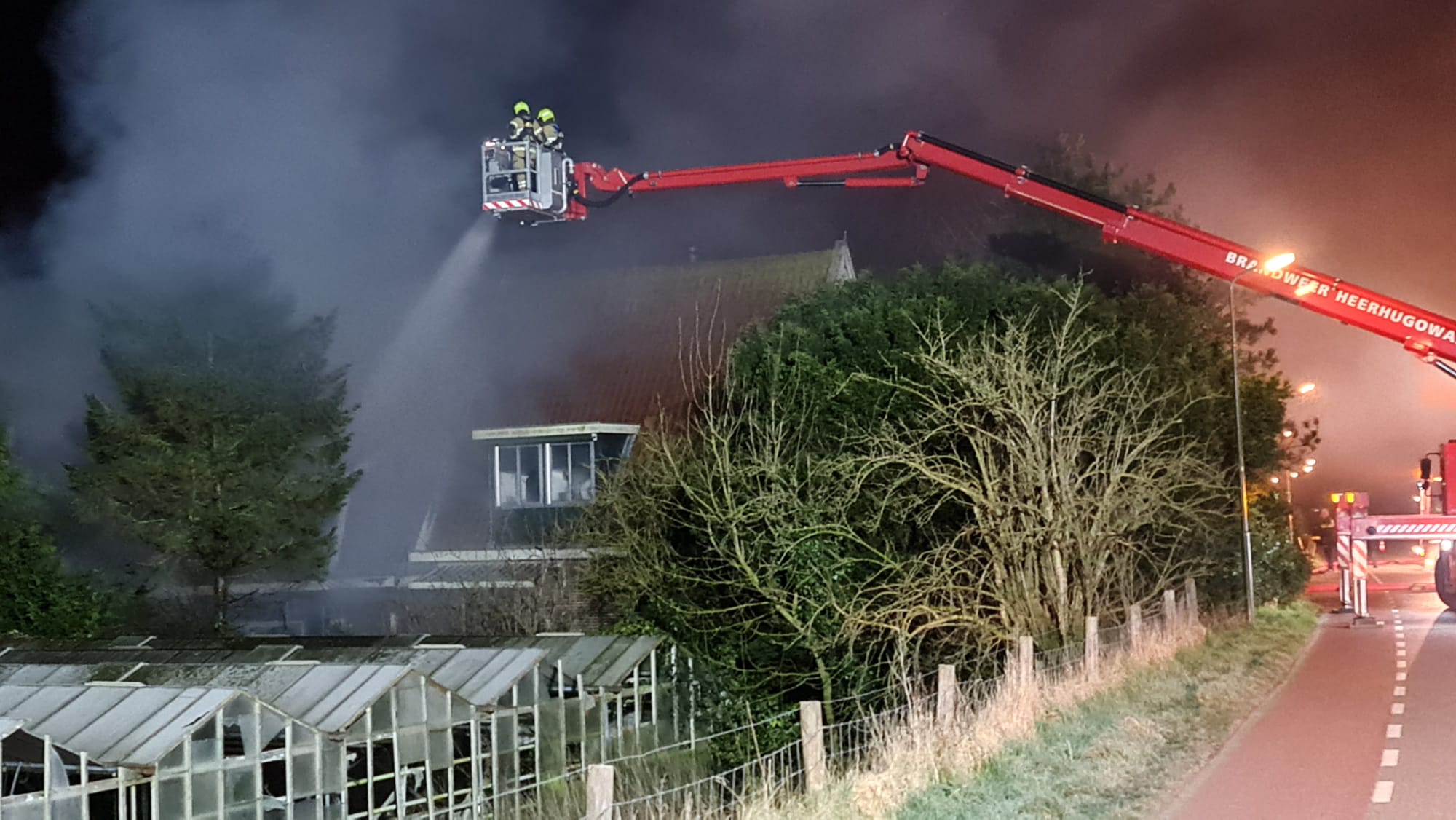 Brand in vrijstaande woning in Ursem