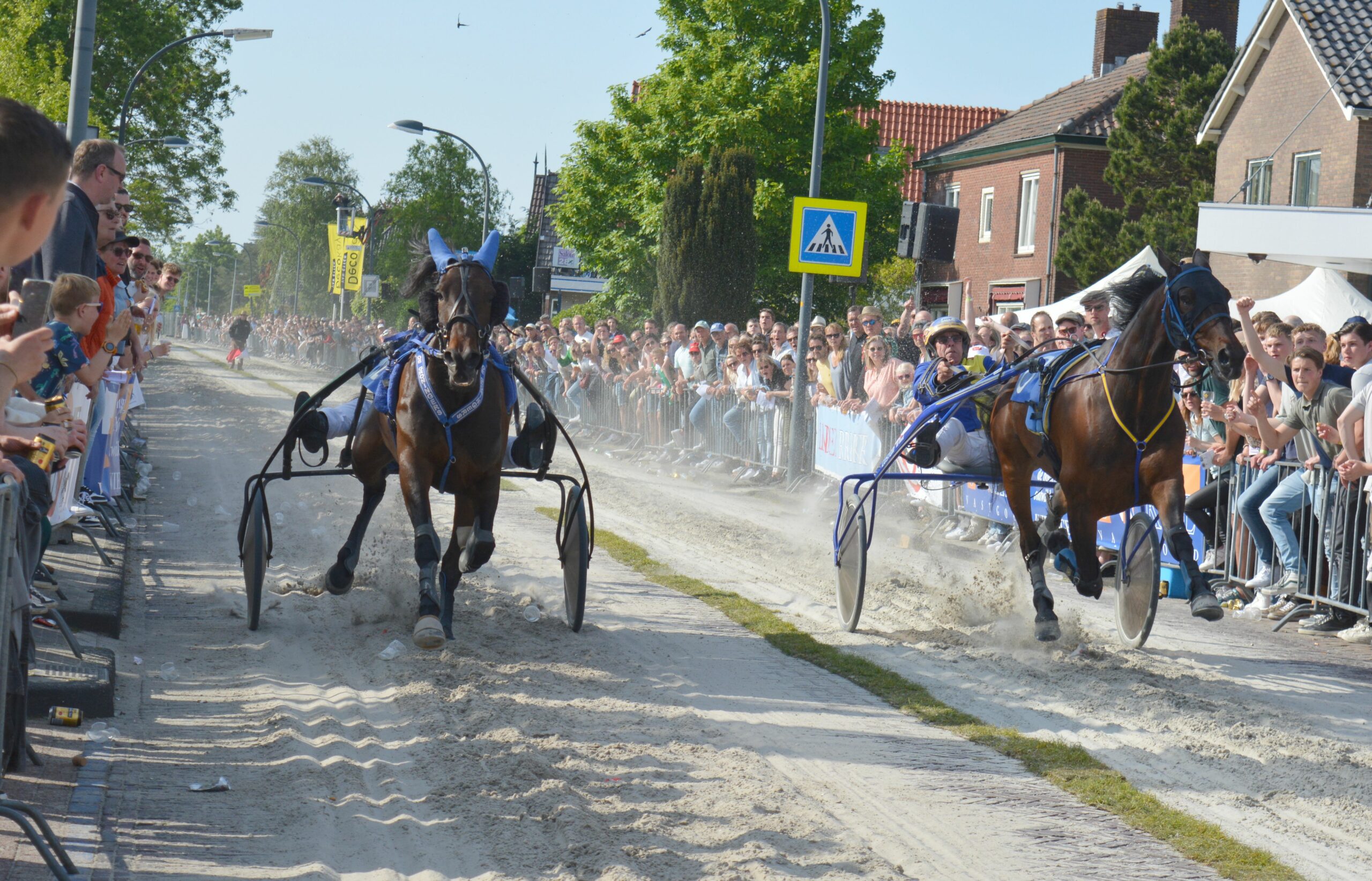 Candy Blue Chip maakt favorietenrol waar in Wognum