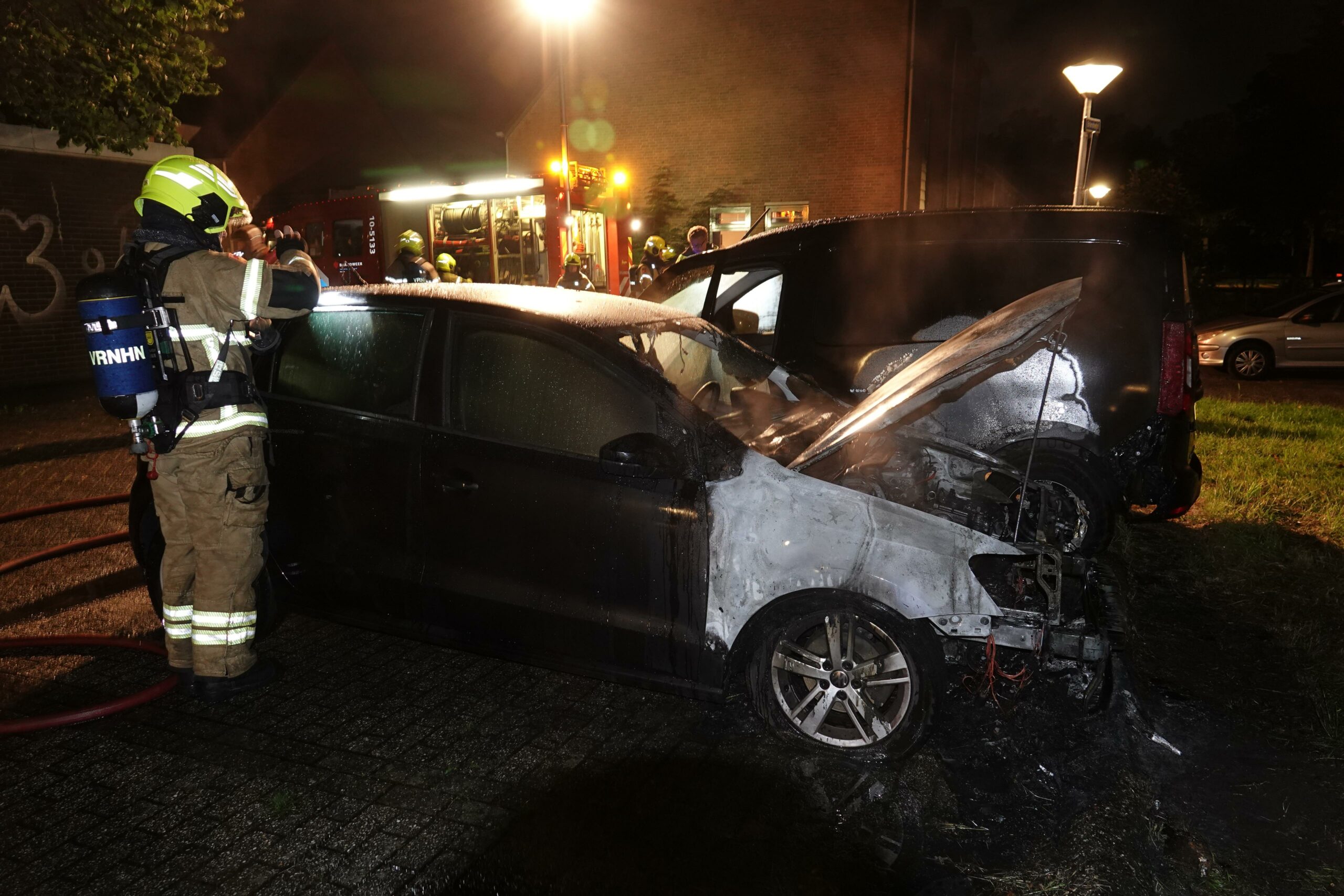Autobrand in Zwaag Medemblik Actueel