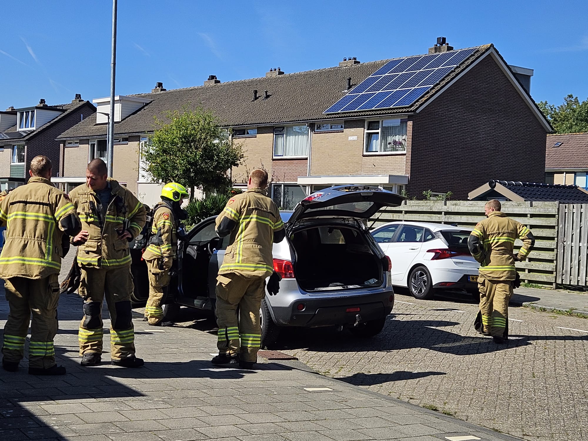 Auto bijna in brand in Schagen Medemblik Actueel