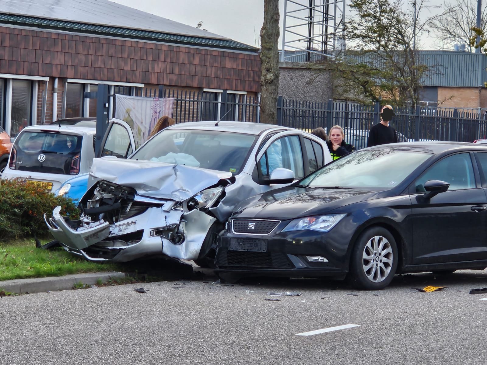 Botsing tussen twee auto's in Schagen Medemblik Actueel