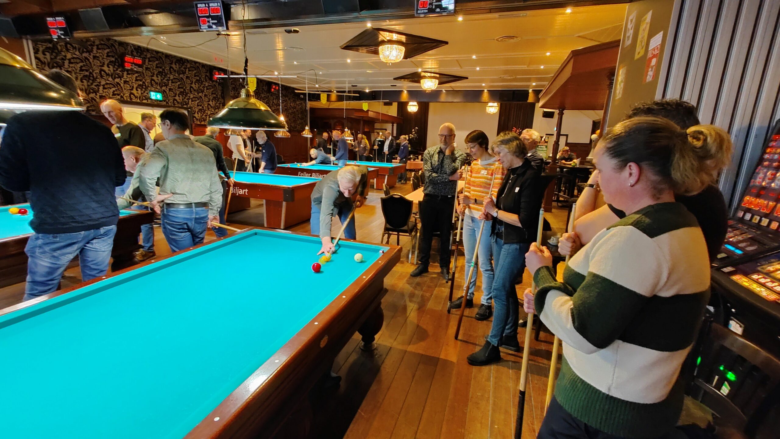 Tweede Lions Biljartclinic op zondag 25 februari