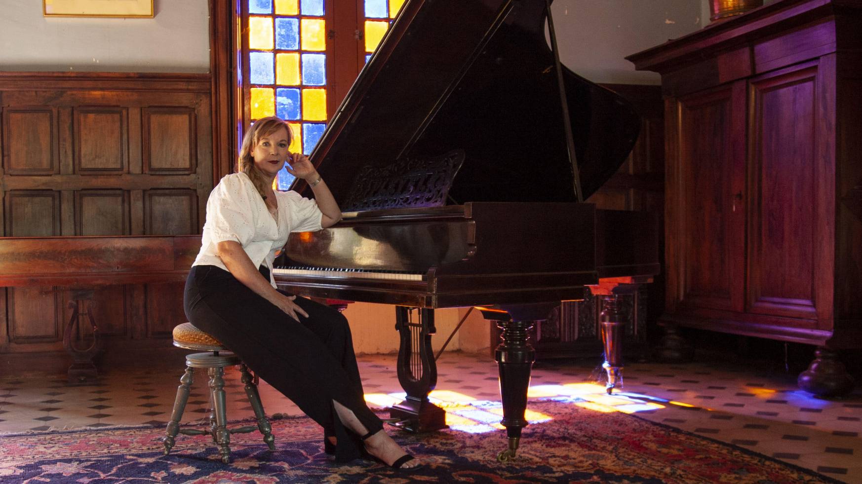 Rotterdamse Marlies du Mosch bespeelt de stilte in Twisk