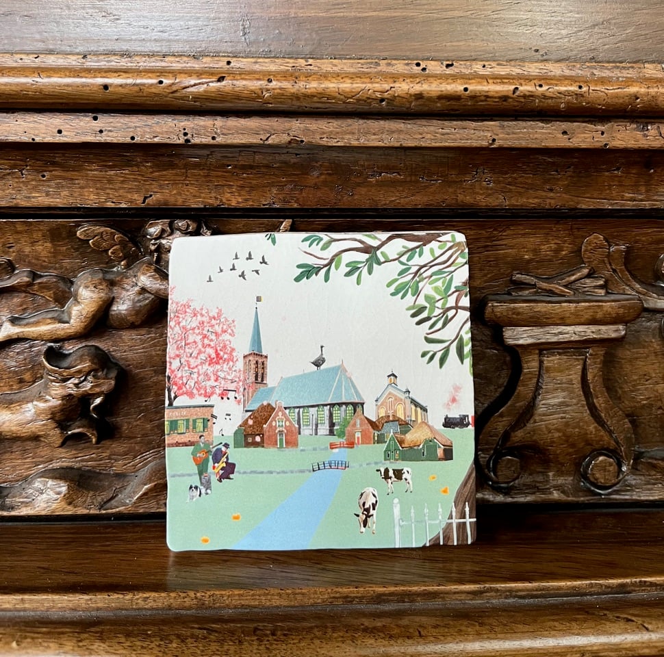 Twisk heeft nu een eigen tegel