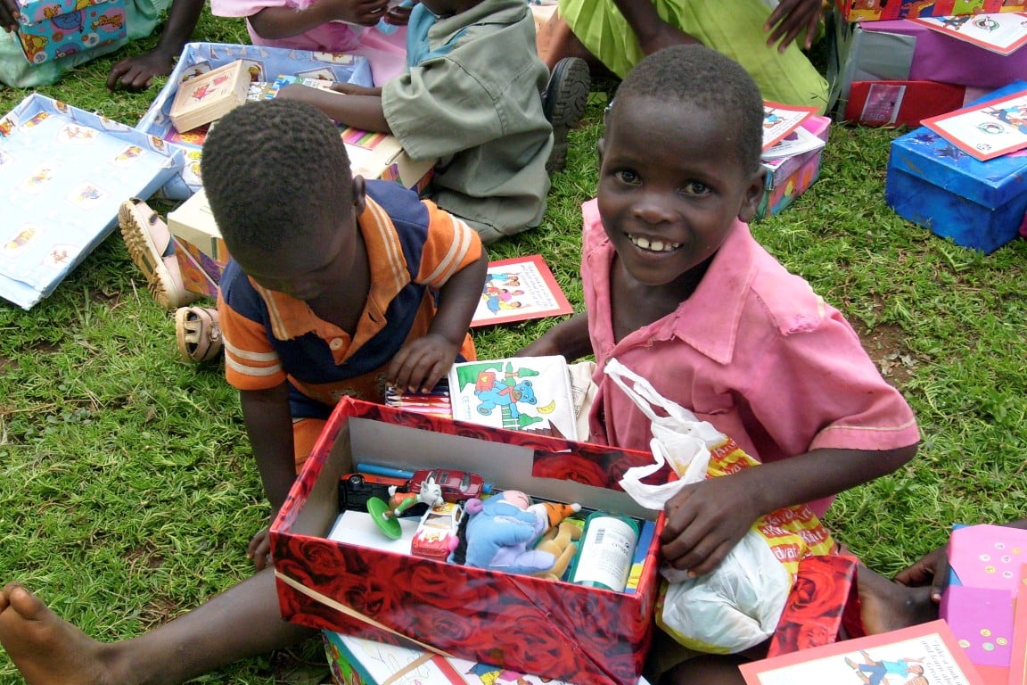 Actie schoenendoos van start: Vul een doos, geef een schat