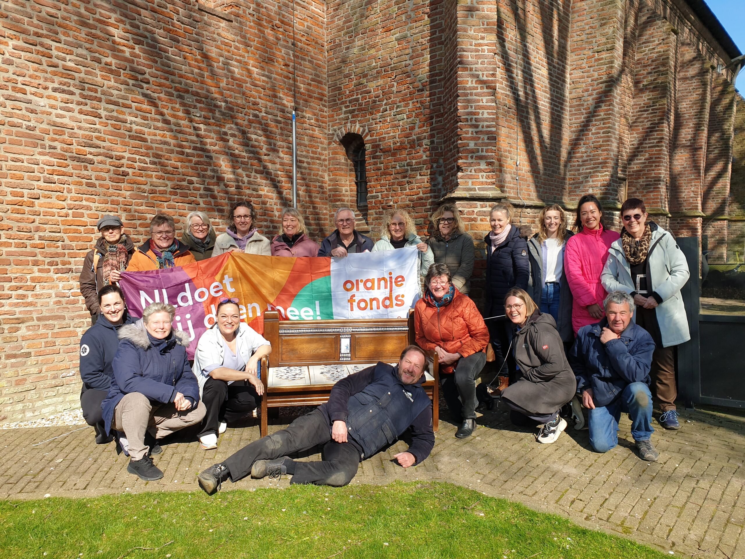 Geslaagde NLdoet-dag bij de Dorpskerk