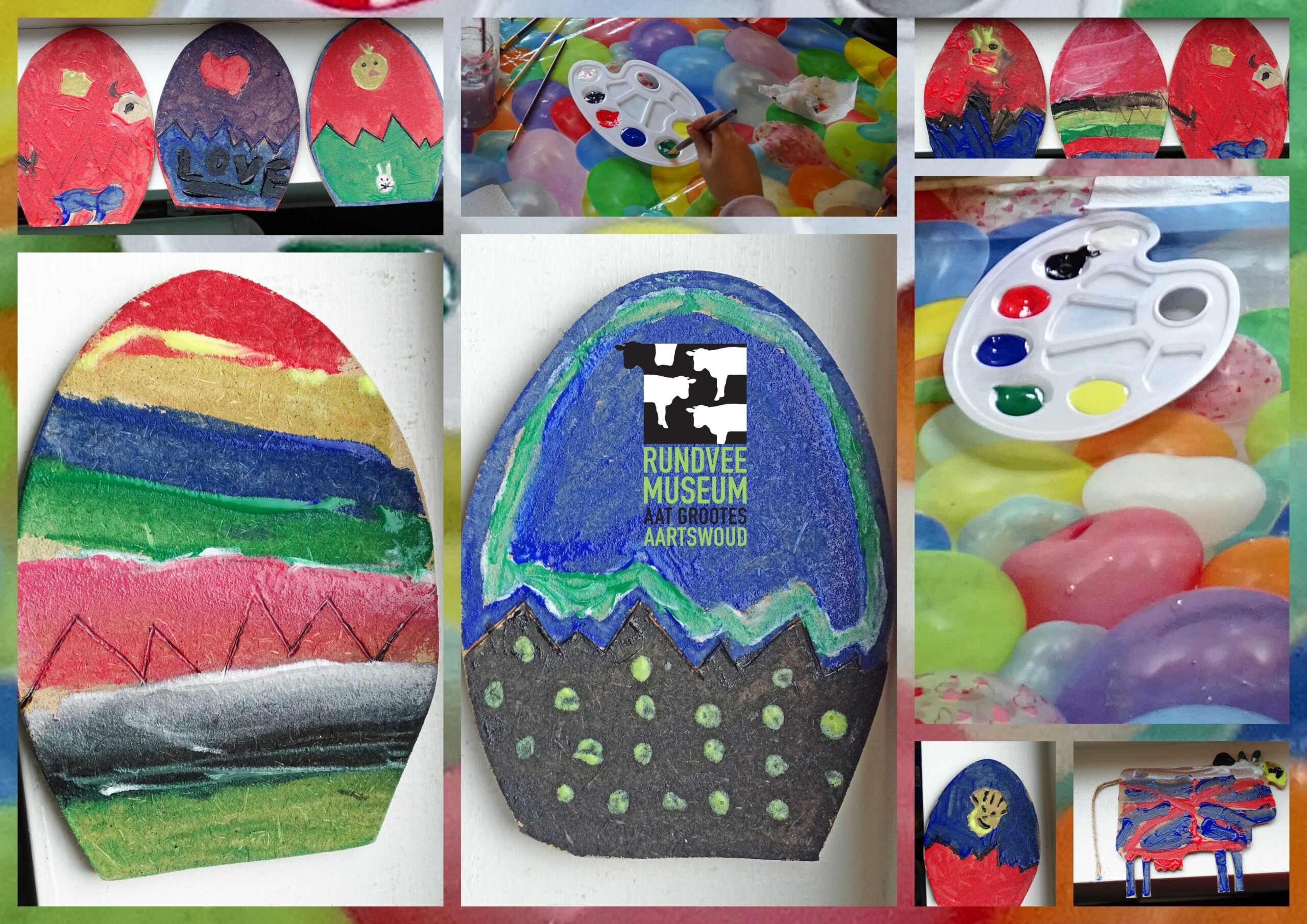 Kom paasknutselen op 21 april in het Rundveemuseum