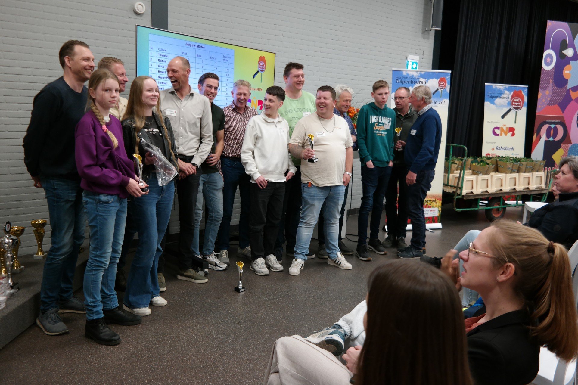 Wervershoof prolongeert titel op NK Tulpenkeuren 2025