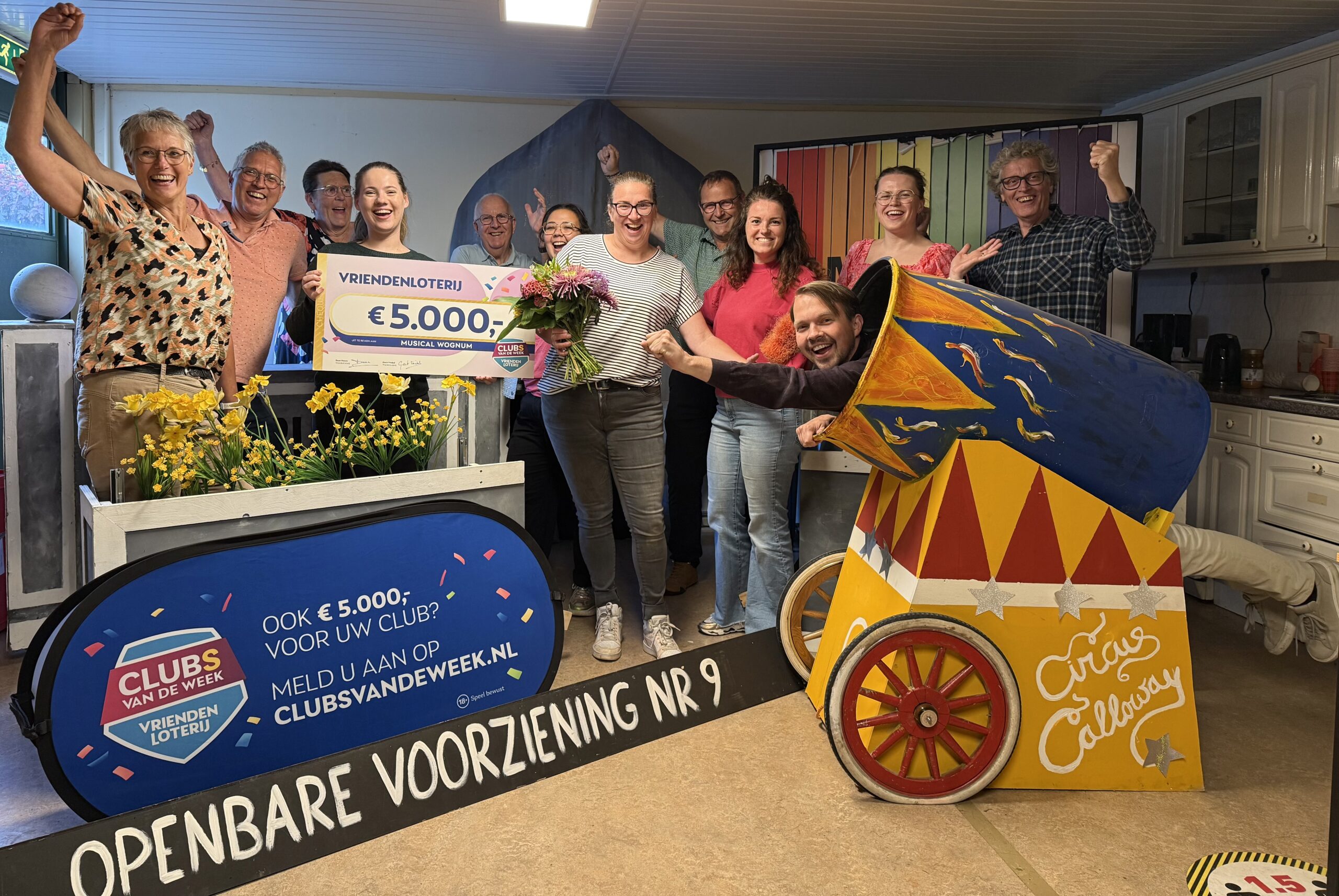 Musical Wognum verrast met 5.000 euro van VriendenLoterij