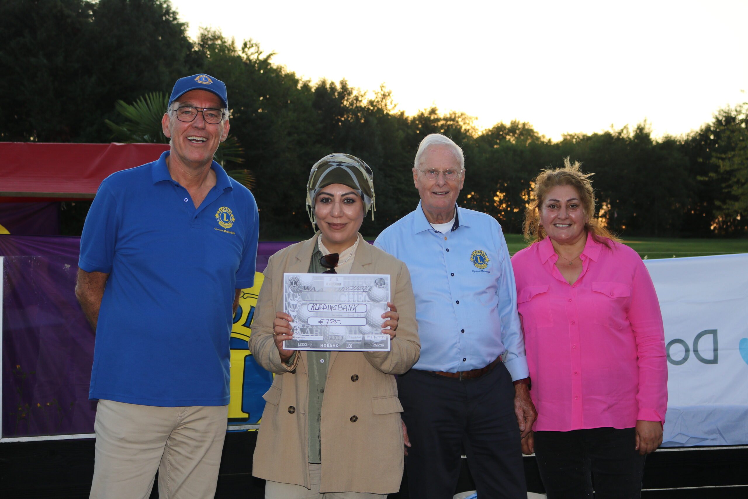 Golfers halen €3.500 op tijdens Lions Opmeer Medemblik Golf Open 2025
