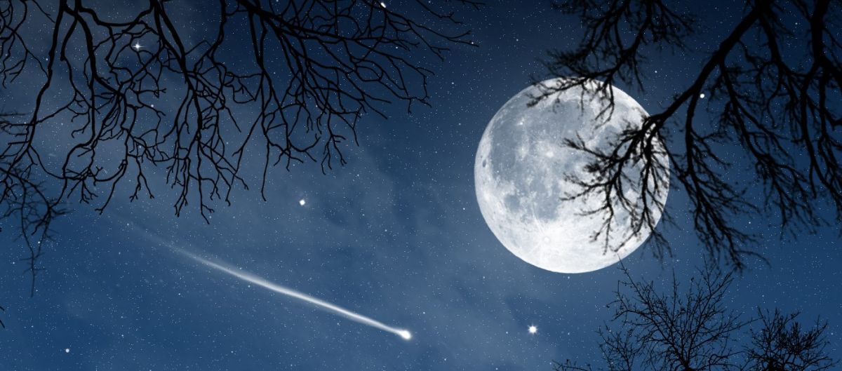 “Zie de maan schijnt door de bomen” bij Volkssterrenwacht Orion