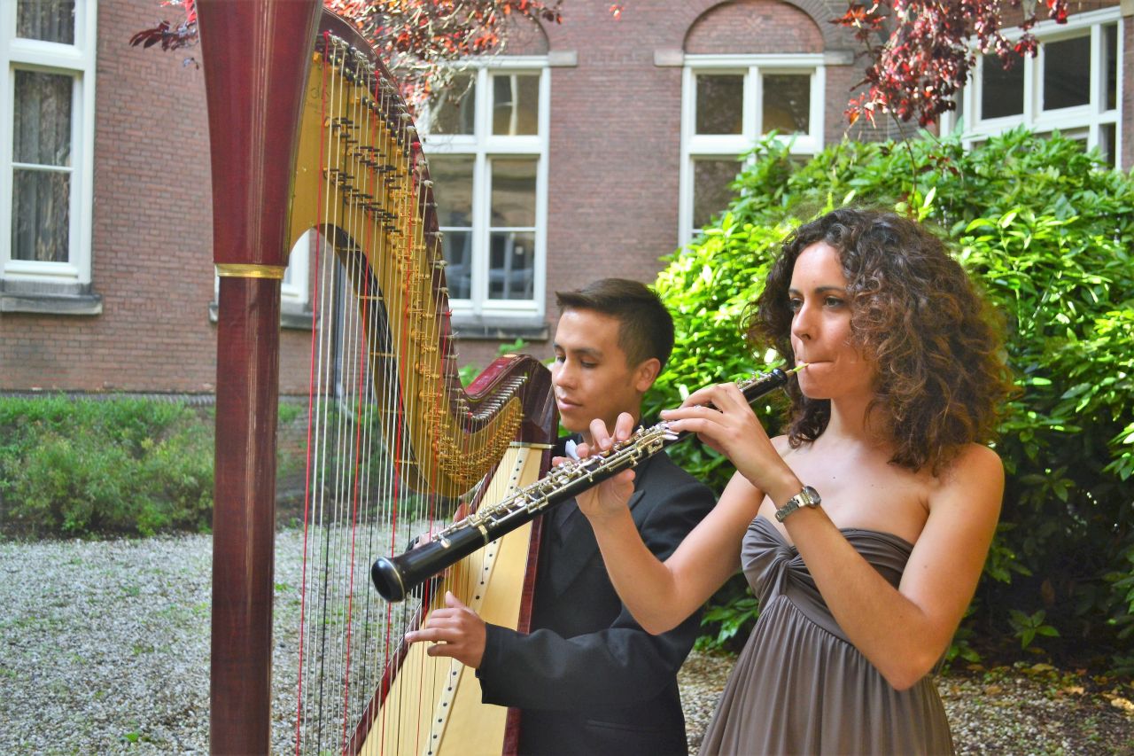 Duo Lingua in het Groene Kerkje