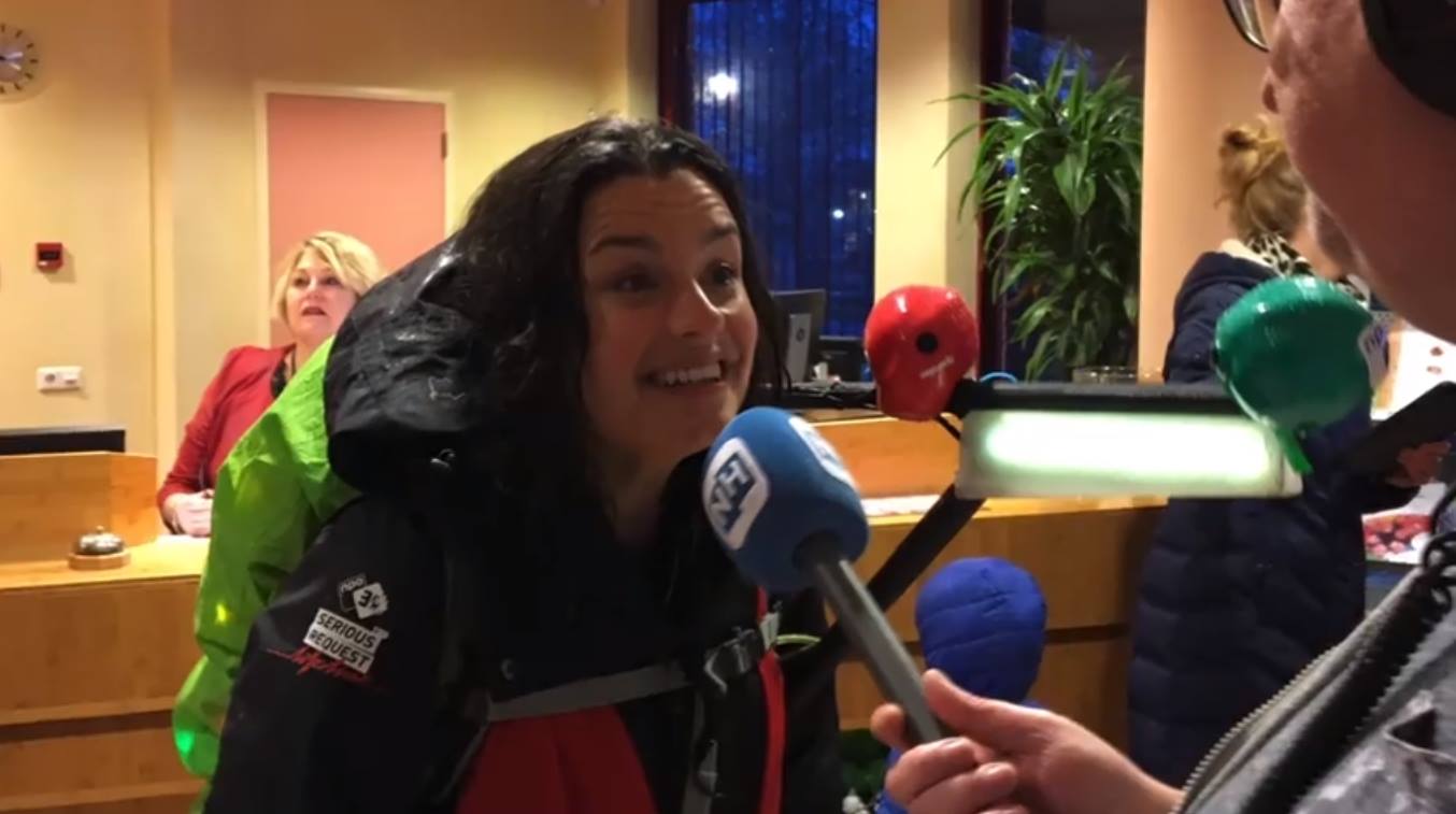 Abbekerse 3FM-dj Eva Koreman loopt The Lifeline