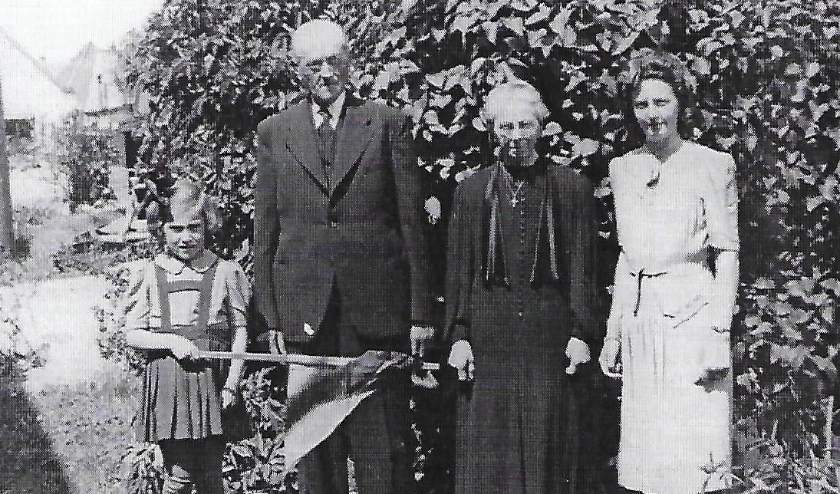 Trudy Grooteman warm opgevangen door Onderdijkers in WOII