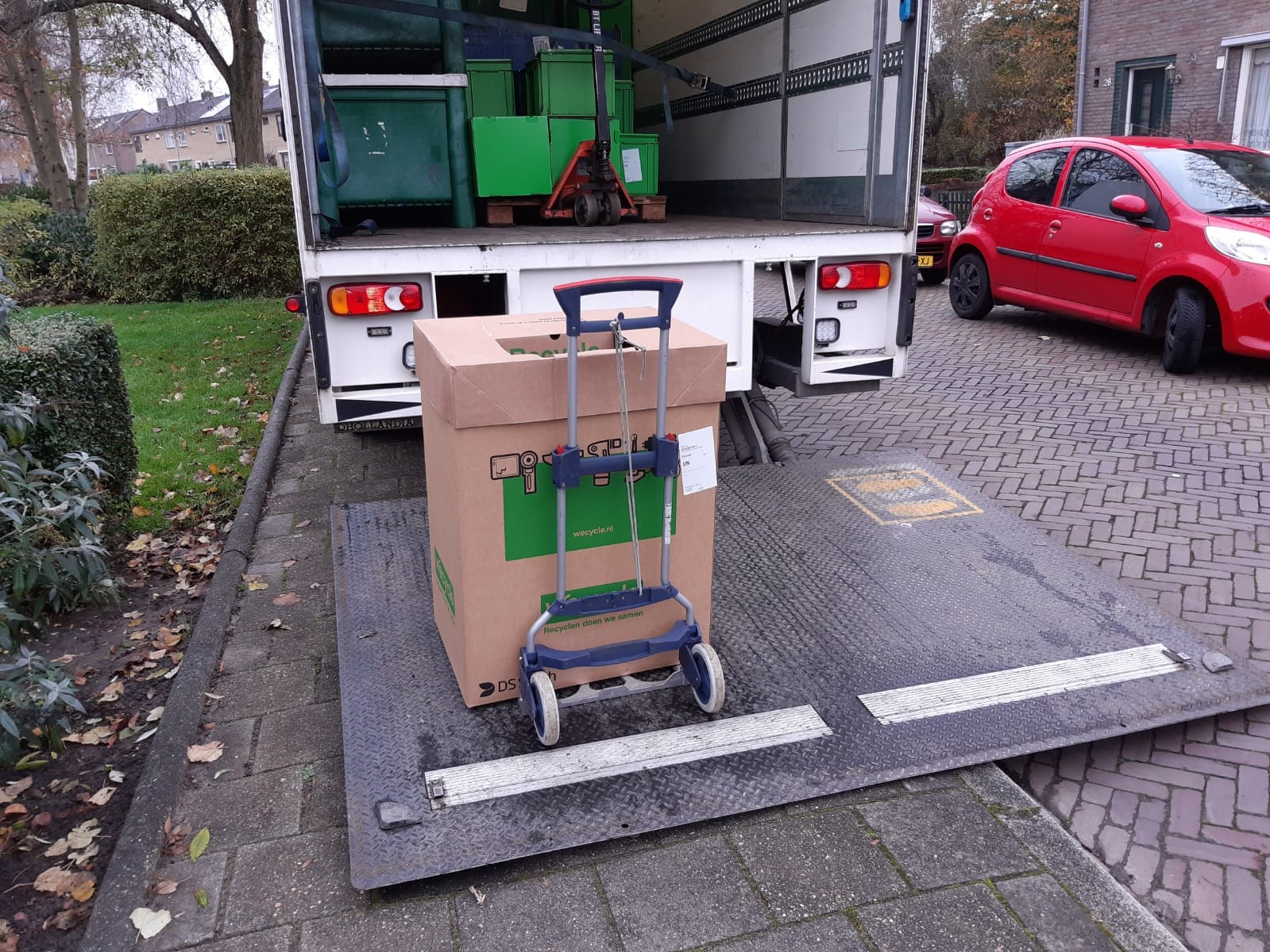 Wecycle recyclecertificaat voor basisschool De Vijzel uit Hauwert