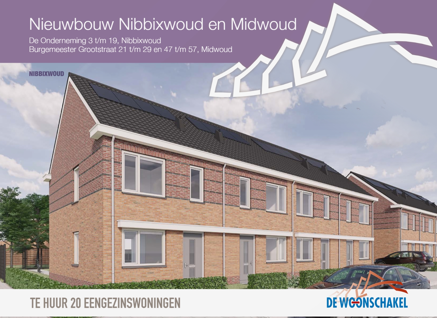 20 sociale huurwoningen Midwoud vanaf november in de verhuur, inschrijven vanaf 3 juni
